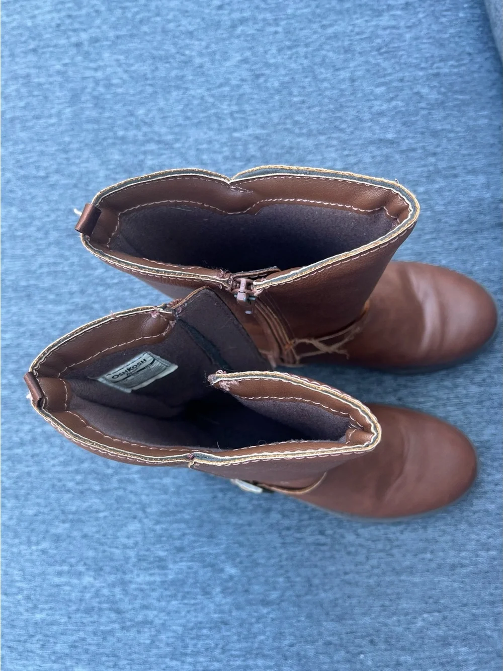 OshKosh B'gosh Kids Brown Tall Leather Boots